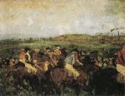 Edgar Degas, The Gentlemen-s Race